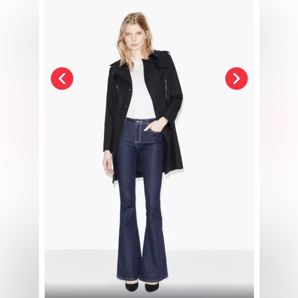 The Kooples Lenny flared dark denim size 28 - Picture 2 of 12